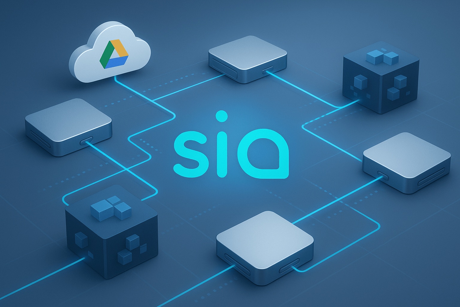 Siacoin ecosystem visualization